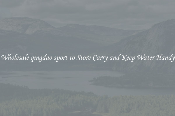 Wholesale qingdao sport to Store Carry and Keep Water Handy